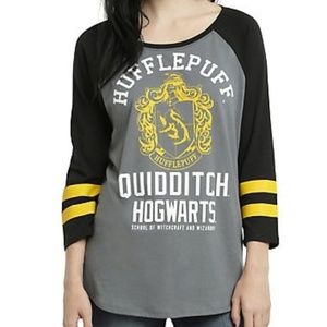 Women's XL - Hufflepuff Quidditch - 3/4 Sleeve
